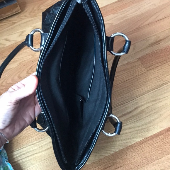 LOFT BLACK PURSE LIKE NEW - Picture 6 of 6